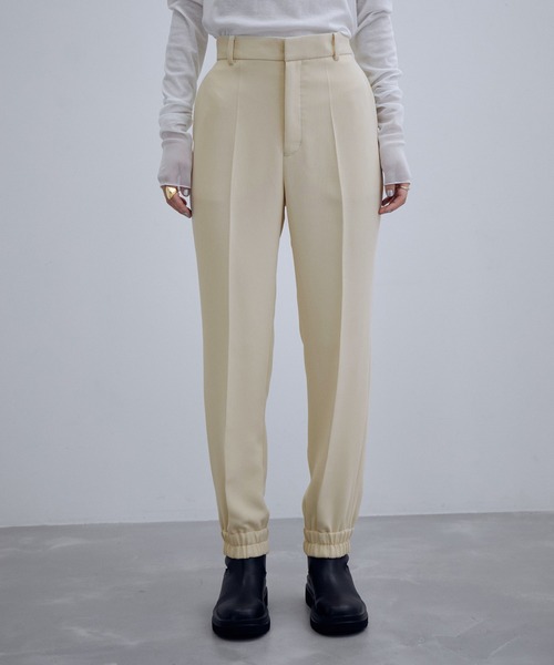 ADAM ET ROPE'（アダムエロペ）の「スリムジョガーパンツ（その他パンツ・レディース・ブラック/ピンク/クリーム・38/36）」の7枚目の写真