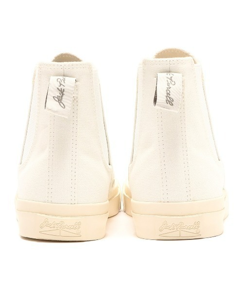 CONVERSE(コンバース)の「CONVERSE JACK PURCELL SIDEGORE HI RH / コンバース ジャックパーセル サイドゴア HI RH(スニーカー・メンズ・ホワイト/ブラウン・26.5cm/23.0cm/24.0cm/27.0cm/29.0cm/28.0cm/24.5cm/25.5cm/27.5cm/25.0cm/23.5cm/26.0cm)」の7枚目の写真