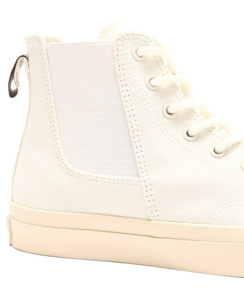 CONVERSE(コンバース)の「CONVERSE JACK PURCELL SIDEGORE HI RH / コンバース ジャックパーセル サイドゴア HI RH(スニーカー・メンズ・ホワイト/ブラウン・26.5cm/23.0cm/24.0cm/27.0cm/29.0cm/28.0cm/24.5cm/25.5cm/27.5cm/25.0cm/23.5cm/26.0cm)」の10枚目の写真