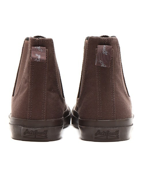 CONVERSE(コンバース)の「CONVERSE JACK PURCELL SIDEGORE HI RH / コンバース ジャックパーセル サイドゴア HI RH(スニーカー・メンズ・ホワイト/ブラウン・26.5cm/23.0cm/24.0cm/27.0cm/29.0cm/28.0cm/24.5cm/25.5cm/27.5cm/25.0cm/23.5cm/26.0cm)」の16枚目の写真