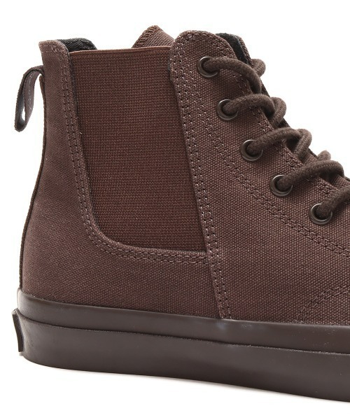 CONVERSE(コンバース)の「CONVERSE JACK PURCELL SIDEGORE HI RH / コンバース ジャックパーセル サイドゴア HI RH(スニーカー・メンズ・ホワイト/ブラウン・26.5cm/23.0cm/24.0cm/27.0cm/29.0cm/28.0cm/24.5cm/25.5cm/27.5cm/25.0cm/23.5cm/26.0cm)」の19枚目の写真