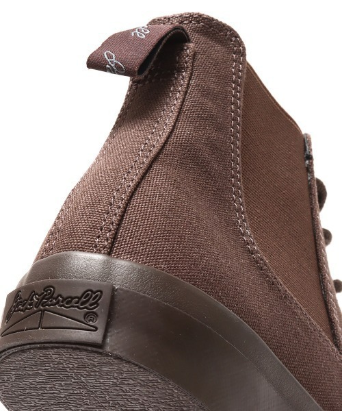 CONVERSE(コンバース)の「CONVERSE JACK PURCELL SIDEGORE HI RH / コンバース ジャックパーセル サイドゴア HI RH(スニーカー・メンズ・ホワイト/ブラウン・26.5cm/23.0cm/24.0cm/27.0cm/29.0cm/28.0cm/24.5cm/25.5cm/27.5cm/25.0cm/23.5cm/26.0cm)」の20枚目の写真