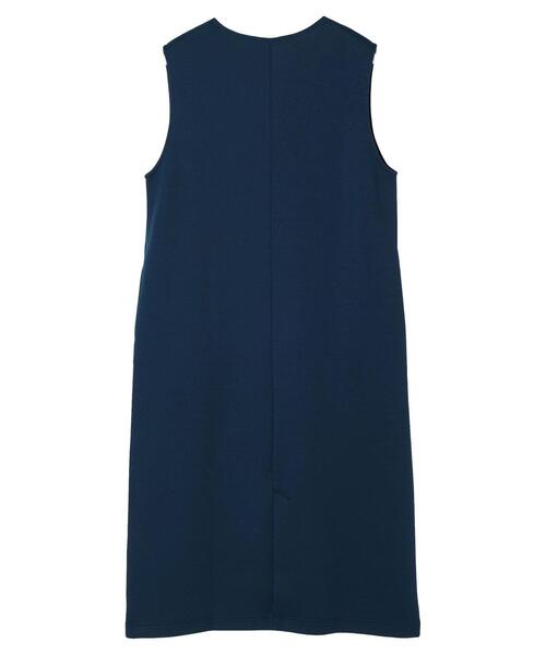 Green　Parks（グリーンパークス）の「キーネックダンボールワンピース（ワンピース・レディース・キャメル/ブラック/ブルー・FREE）」の22枚目の写真