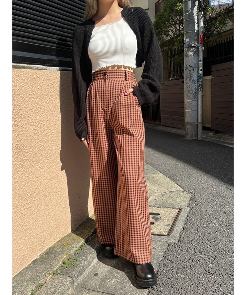 PHILLY（フィリー）の「ショートニットカーディガン（カーディガン/ボレロ・レディース・ホワイト/カーキ/ブラック/ブルー・FREE）」の12枚目の写真