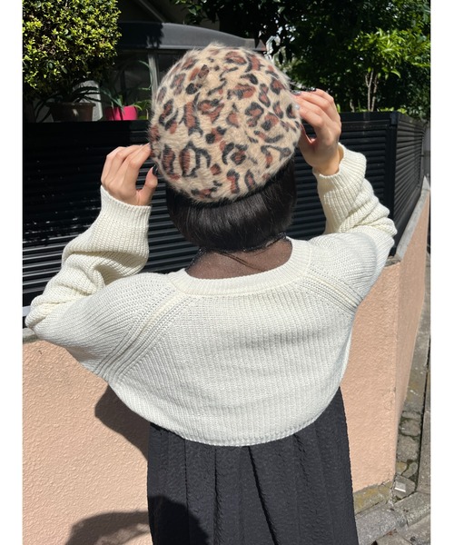 PHILLY（フィリー）の「ショートニットカーディガン（カーディガン/ボレロ・レディース・ホワイト/カーキ/ブラック/ブルー・FREE）」の9枚目の写真