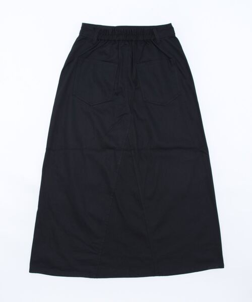 ehka sopo(エヘカソポ)の「ツイルフレアスカート(スカート・レディース・ブラック/ブラウン/キナリ・フリ-)」の4枚目の写真