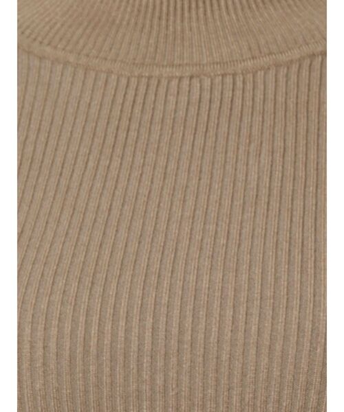 EMODA（エモダ）の「フィットフレアマキシワンピース（ワンピース・レディース・ブラック/ベージュ/ブルー・FREE）」の12枚目の写真