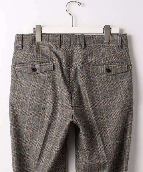 green label relaxing(グリーンレーベルリラクシング)の「Wミルドグレンチェック 2プリーツ スラックス -ストレッチ-(スラックス・メンズ・グレー・M/L/XL/S)」の12枚目の写真