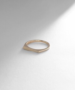 こ*き様 K10 シグネット ピンキーリング Jewel closet by L&Co. 指輪 リング K10 シグネット ピンキーリング