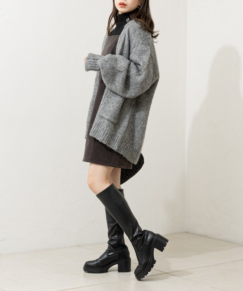 Chico(チコ)の「【WEB限定/新色追加】ベロアキャミミニワンピース(ワンピース・レディース・ブラック/ピンク/グレー/ブラウン/ブルー・FREE)」の20枚目の写真