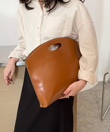 ハンドル付き クラッチバッグ