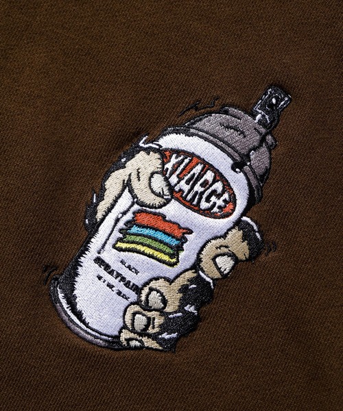XLARGE（エクストララージ）の「SHAKE THE SPRAY HOODED SWEAT 