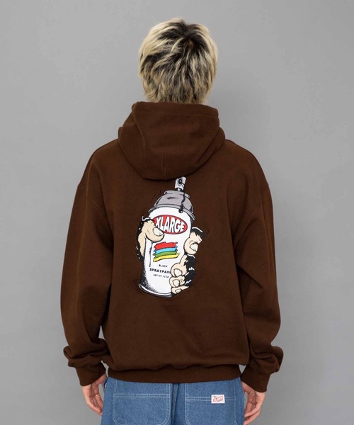 XLARGE（エクストララージ）の「SHAKE THE SPRAY HOODED SWEAT