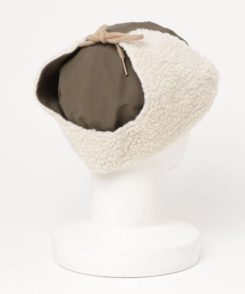 CHUMS（チャムス）の「チャムス CHUMS Russian Cap（キャップ・メンズ・カーキ・ﾌﾘ-）」の2枚目の写真