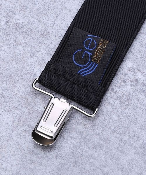 JEANASIS（ジーナシス）の「ジャガードサスペンダー/178798（サスペンダー・レディース・ブラック/グレー・FREE）」の10枚目の写真