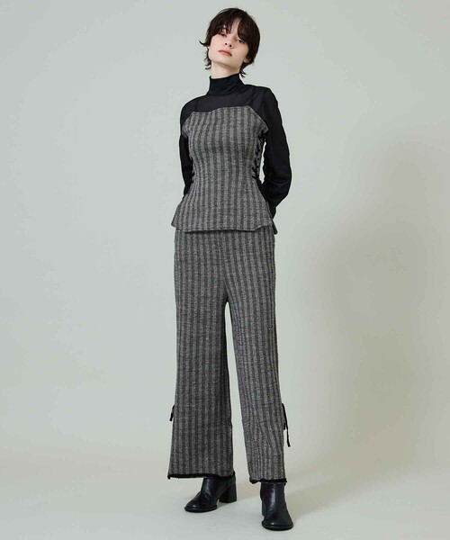 TAN（タン）の「【TAN/タン】ヘリンボーンパンツ（その他パンツ）」 - WEAR 