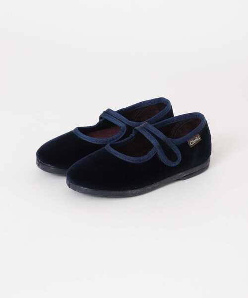 Cienta（シエンタ）の「Cienta ベロアストラップシューズ(KIDS)（バレエシューズ・キッズ・ネイビー/ブラウン・19/18/17/20）」の10枚目の写真