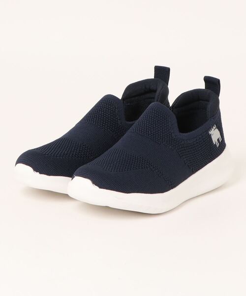 moz(モズ)の「《moz》スリッポンスニーカー 719221(スリッポン・レディース・パープル/ミント/レオパード/グレー/ブラック/ネイビー・22.5cm/23.0cm/23.5cm/24.0cm/24.5cm)」の4枚目の写真