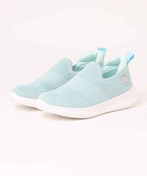 moz(モズ)の「《moz》スリッポンスニーカー 719221(スリッポン・レディース・パープル/ミント/レオパード/グレー/ブラック/ネイビー・22.5cm/23.0cm/23.5cm/24.0cm/24.5cm)」の3枚目の写真