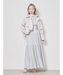 【snidel】美品 ショートトレンチ ジャケット SNIDEL（スナイデル）の「ショートトレンチジャケット（トレンチ