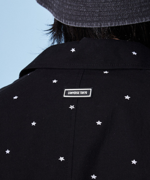 CONVERSE TOKYO（コンバーストウキョウ）の「星柄★ オーバーサイズ コーチジャケット（シャツ/ブラウス・メンズ・ブラック・FREE）」の14枚目の写真