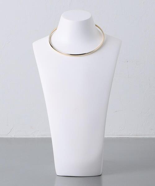 UNITED ARROWS(ユナイテッドアローズ)の「5MM C チョーカー(ネックレス・レディース・シルバー/ゴールド・FREE)」の6枚目の写真