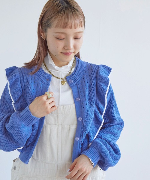 w closet（ダブルクローゼット）の「配色フリル付きショート