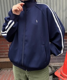 BROKEN BASE | ワンポイント刺繍トラックジャケット(ブルゾン)