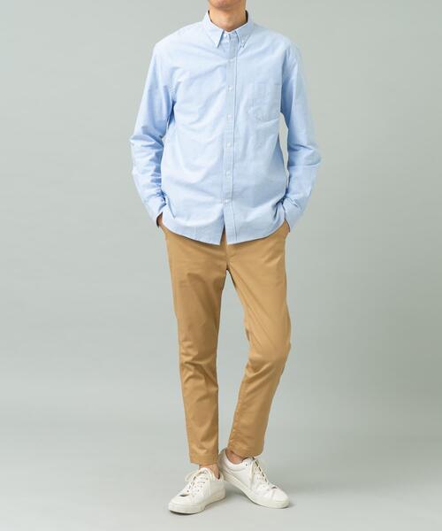 URBAN RESEARCH ROSSO MEN(アーバンリサーチロッソメン)の「『SHORT(9分丈)サイズ / XLサイズあり』スリムストレッチテーパードチノパンツ(その他パンツ・メンズ・ブラック/グレー/ベージュ/ネイビー/カーキ/アイボリー・MEDIUM/SMALL/LARGE/X-LARGE/L-Short/XL-Short/M-Short/S-Short)」の11枚目の写真