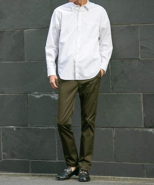 URBAN RESEARCH ROSSO MEN(アーバンリサーチロッソメン)の「『SHORT(9分丈)サイズ / XLサイズあり』スリムストレッチテーパードチノパンツ(その他パンツ・メンズ・ブラック/グレー/ベージュ/ネイビー/カーキ/アイボリー・MEDIUM/SMALL/LARGE/X-LARGE/L-Short/XL-Short/M-Short/S-Short)」の15枚目の写真