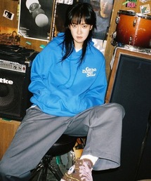 Cavish（カビシ）の「A'GEM/9 × .kom『CAVISH/カビシ』SELLER LOGO HOODIE/セラーロゴ フーディー プルオーバーパーカー（パーカー）」