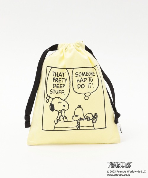 LEPSIM 巾着・マスコット セット セール】【PEANUTS】巾着ポーチ 177586（ポーチ）｜TRAVEL