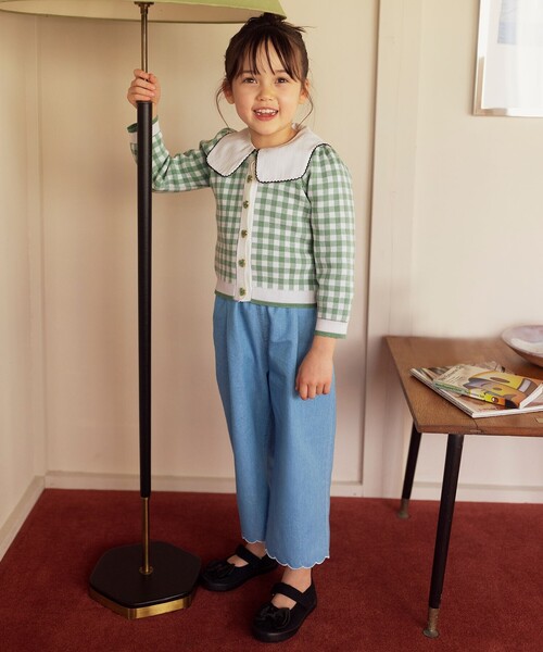 ANY（エニィ）の「リボンベルクロハンプバレエ（その他シューズ・キッズ・ブラック系/ネイビー系/ベージュ系・16/17/18/19/20/21/22/15 ）」の4枚目の写真