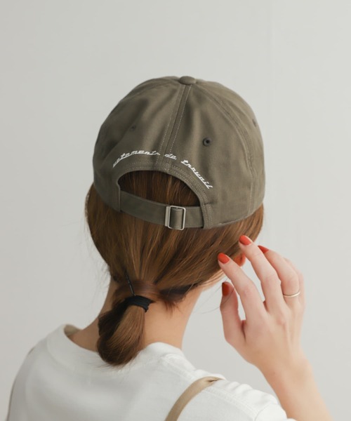 DANTON(ダントン)の「DANTON TKC CAP(キャップ・レディース・チャコールグレー/ベージュ/アイボリー・FREE)」の4枚目の写真