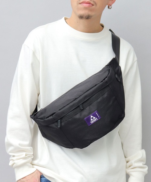 撥水加工 リサイクルポリエステル REPREVE ビッグウエストポーチ