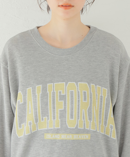 Simplicite（サンプリシテ）の「BIGロゴプリントスウェット（スウェット・レディース・ブルー系その他/アイボリー/グレー・FREE）」の12枚目の写真