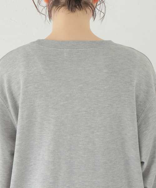 Simplicite（サンプリシテ）の「BIGロゴプリントスウェット（スウェット・レディース・ブルー系その他/アイボリー/グレー・FREE）」の10枚目の写真