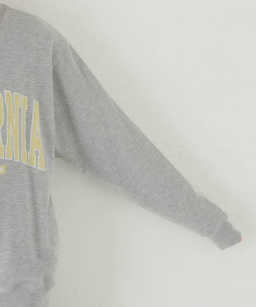 Simplicite（サンプリシテ）の「BIGロゴプリントスウェット（スウェット・レディース・ブルー系その他/アイボリー/グレー・FREE）」の8枚目の写真