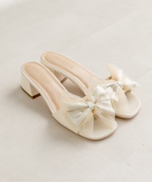 OLIVE des OLIVE | オーガンリボンミュール(サンダル)