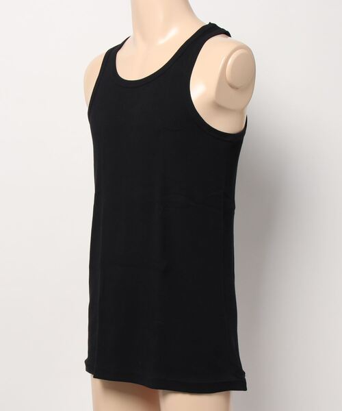 HANES（ヘインズ）の「【HANES】NEW1Pタンクトップ（タンクトップ・メンズ・ホワイト/ブラック・M/L/XL）」の4枚目の写真
