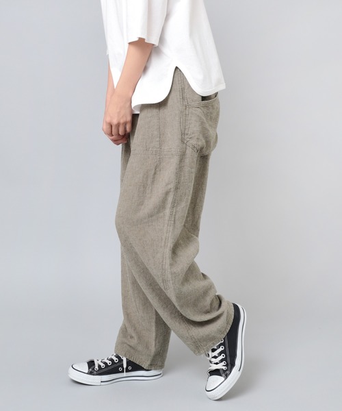 URCH リネンレーヨンコックパンツ RNA-N｜R4302 リネンレーヨンコックパンツ URCH RNA | Rakuten