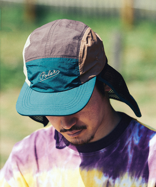 JOURNAL STANDARD relume（ジャーナルスタンダード　レリューム）の「【POLeR / ポーラー】別注サンガードキャップ（キャップ・メンズ・ブラック/ネイビー/サックスブルー/グリーン・FREE）」の7枚目の写真