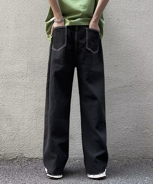 MGV（エムジーヴィー）の「クラッシュカットオフデニム（デニムパンツ・メンズ・ブルー/ホワイト/ブラック・MEDIUM/LARGE/X-LARGE）」の13枚目の写真