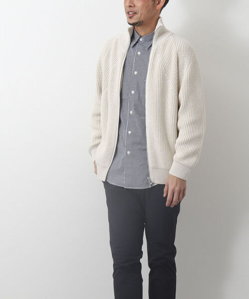 BATONER バトナー ニット カーディガン グレー 楽天市場】バトナー ニット（カラーグレー）の通販