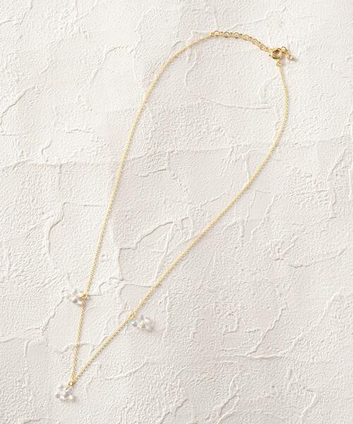 couture brooch（クチュールブローチ）の「◆ガラスモチーフネックレス（ネックレス・レディース・ゴールド/シルバー・00）」の7枚目の写真