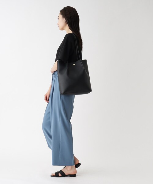 OPAQUE.CLIP（オペークドットクリップ）の「◆トートバッグ【A4収納可】（トートバッグ・レディース・オフホワイト/ブラック/ベージュ・00）」の12枚目の写真