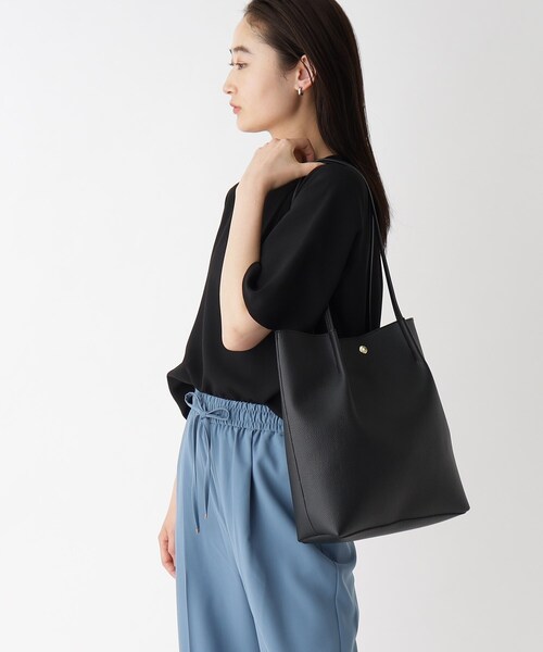 OPAQUE.CLIP（オペークドットクリップ）の「◆トートバッグ【A4収納可】（トートバッグ・レディース・オフホワイト/ブラック/ベージュ・00）」の14枚目の写真