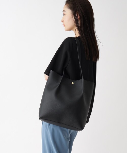 OPAQUE.CLIP（オペークドットクリップ）の「◆トートバッグ【A4収納可】（トートバッグ・レディース・オフホワイト/ブラック/ベージュ・00）」の15枚目の写真