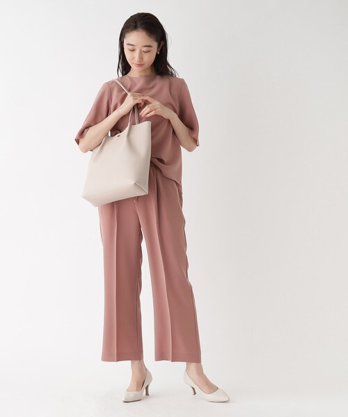 OPAQUE.CLIP（オペークドットクリップ）の「◆トートバッグ【A4収納可】（トートバッグ・レディース・オフホワイト/ブラック/ベージュ・00）」の19枚目の写真