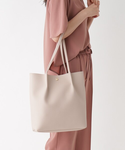 OPAQUE.CLIP（オペークドットクリップ）の「◆トートバッグ【A4収納可】（トートバッグ・レディース・オフホワイト/ブラック/ベージュ・00）」の20枚目の写真